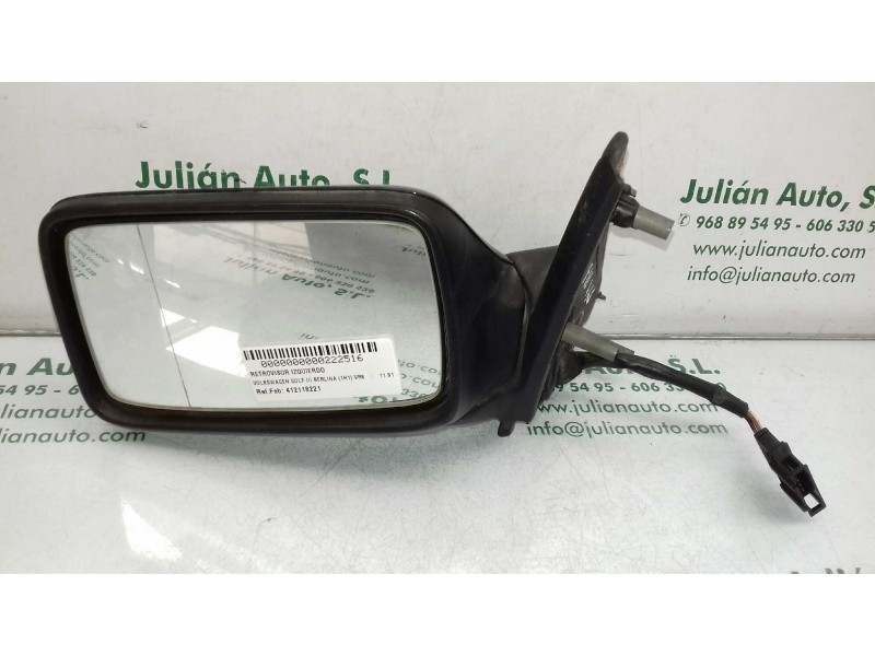 Recambio de retrovisor izquierdo para volkswagen golf iii berlina (1h1) vr6 referencia OEM IAM 412118221  ELECTRICO