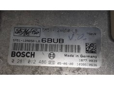 Recambio de centralita motor uce para ford focus berlina (cap) ambiente (d) referencia OEM IAM 5M5112A650LB 0281012486 BOSCH 2