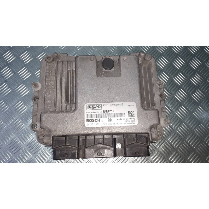 Recambio de centralita motor uce para ford focus berlina (cap) ghia referencia OEM IAM 4M5112A650NE 0281011263 BOSCH