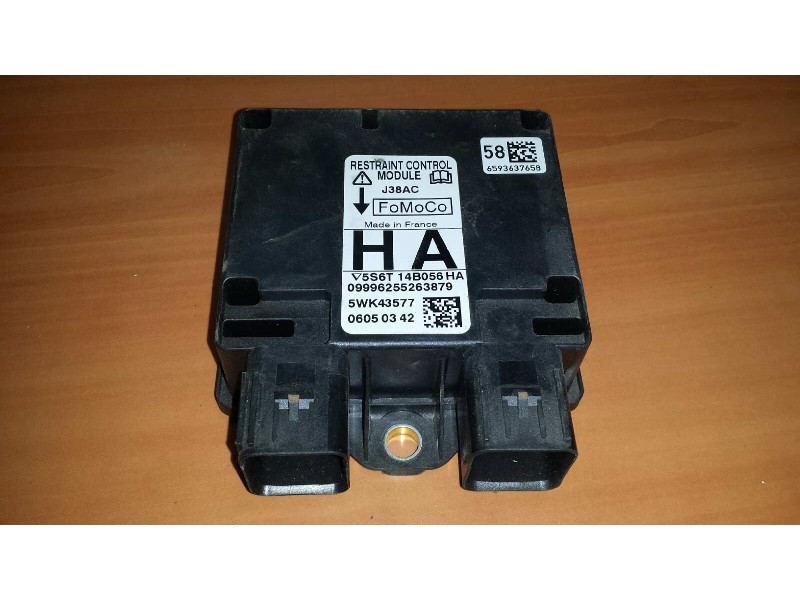 Recambio de centralita airbag para ford fusion (cbk) ambiente referencia OEM IAM 5WK43577 5S6T14B056HA 