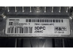 Recambio de centralita motor uce para ford focus berlina (cap) ambiente (d) referencia OEM IAM 7M5112A650APC 5WS40607CT SIEMENS 2
