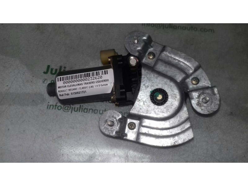 Recambio de motor elevalunas trasero izquierdo para renault megane i classic (la0) 1.9 d europa referencia OEM IAM 0130821721  2