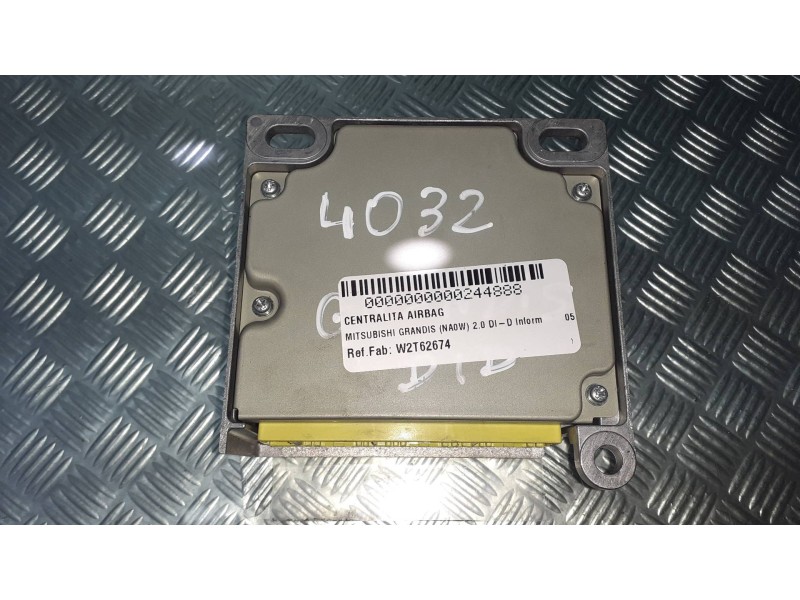 Recambio de centralita airbag para mitsubishi grandis (na0w) 2.0 di-d inform referencia OEM IAM W2T62674 MN141401 DPSBC