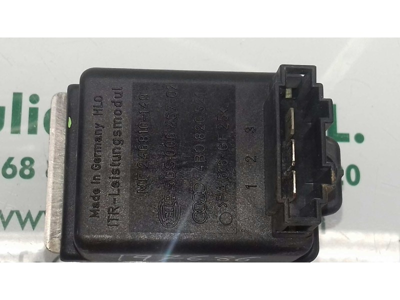 Recambio de resistencia calefaccion para audi a6 avant (4b5) 2.5 tdi quattro referencia OEM IAM 4B0820521  5DS00646702 Recambio de resistencia calefaccion para audi a6 avant (4b5) 2.5 tdi quattro referencia OEM IAM 4B0820521  5DS00646702