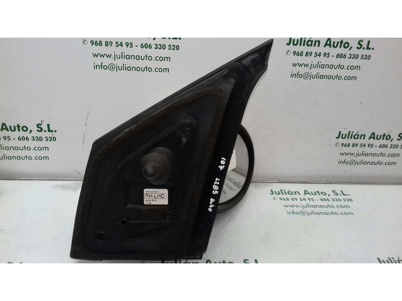 Recambio de retrovisor derecho para peugeot 107 urban referencia OEM IAM 879100H011  MANUAL