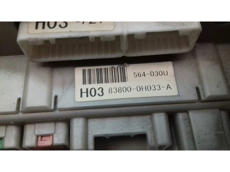 Recambio de cuadro instrumentos para peugeot 107 urban referencia OEM IAM 917010D28 838000H033A 564030U