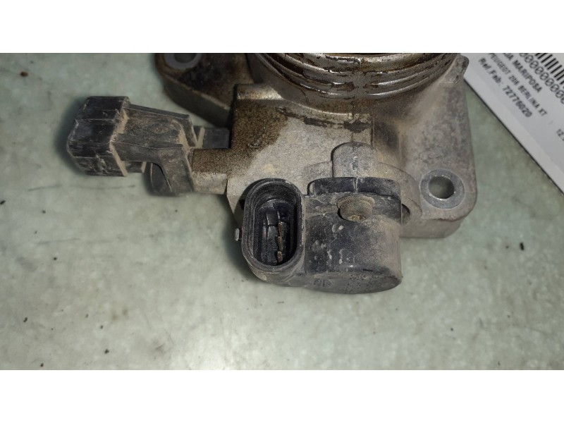 Recambio de caja mariposa para peugeot 206 berlina xt referencia OEM IAM 72776020  