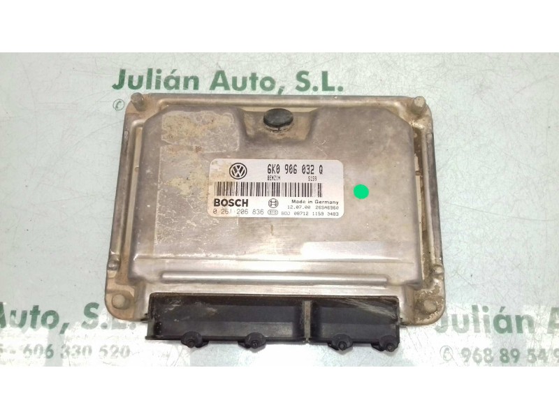 Recambio de centralita motor uce para seat ibiza (6k1) signo referencia OEM IAM 6K0906032Q 0261206836 KIT - BOSCH