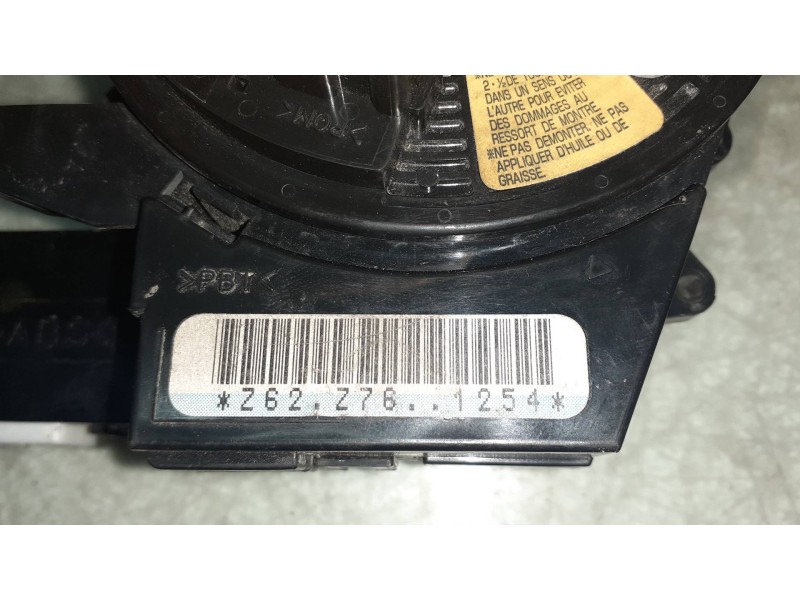 Recambio de anillo airbag para mazda 3 berlina (bk) 1.6 crdt active referencia OEM IAM Z62Z761254  