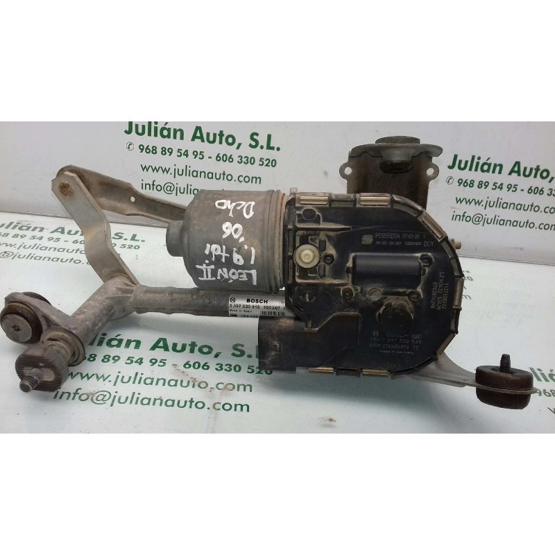Recambio de motor limpia delantero para seat leon (1p1) reference referencia OEM IAM 1P0955120A 1P0955024B DERECHO