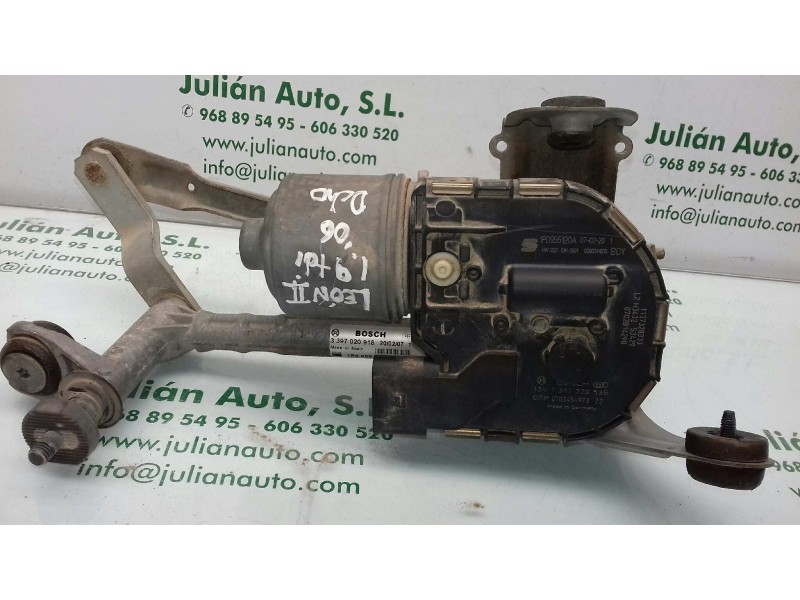 Recambio de motor limpia delantero para seat leon (1p1) reference referencia OEM IAM 1P0955120A 1P0955024B DERECHO
