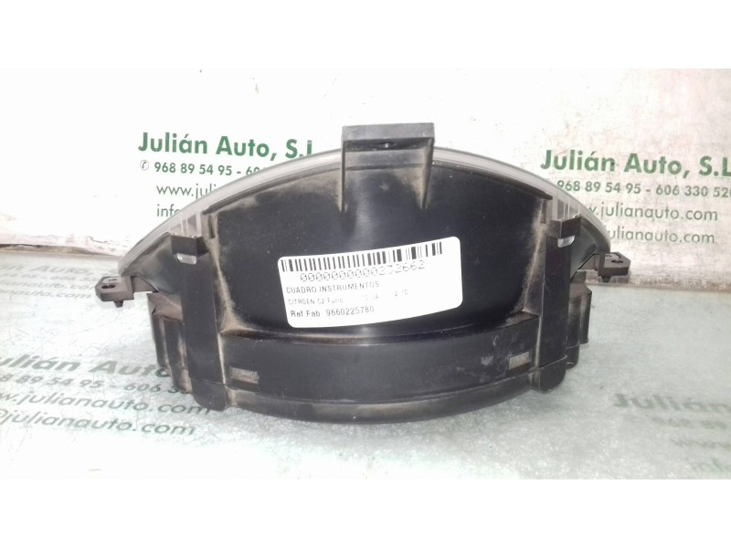 Recambio de cuadro instrumentos para citroen c2 furio referencia OEM IAM 9660225780 9660225780 JOHNSON CONTROLS