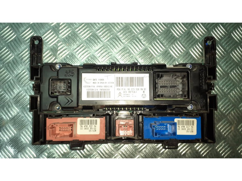Recambio de mando climatizador para citroen c5 berlina sx (e) referencia OEM IAM 96573328YW 96498322YW VP4PUH18C612ME
