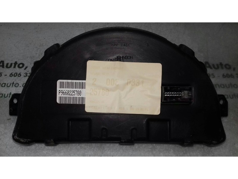 Recambio de cuadro instrumentos para citroen c2 furio referencia OEM IAM 9660225780 9660225780 JOHNSON CONTROLS