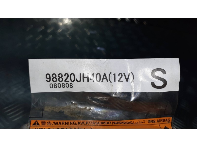 Recambio de centralita airbag para nissan x-trail (t31) se referencia OEM IAM 98820JH40A  
