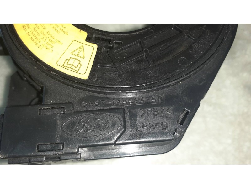 Recambio de anillo airbag para ford fiesta (ccn) black edition referencia OEM IAM 8A6T14A664AD 8A6T14A664 CONECTOR 7 PINES