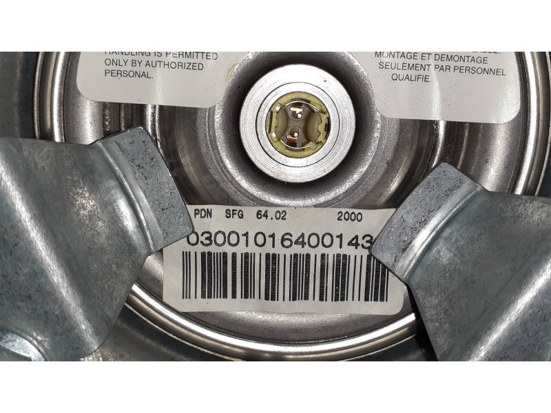 Recambio de airbag delantero izquierdo para smart coupe edition silverstyle referencia OEM IAM 03001016400143 HA02001690094 