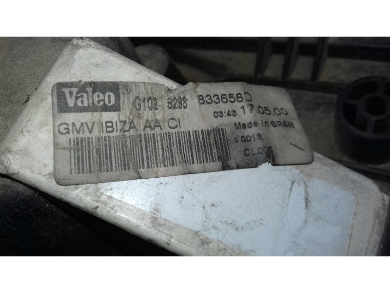 Recambio de ventilador calefaccion para volkswagen golf iii berlina (1h1) gti referencia OEM IAM H17651625U G1028298 833658D