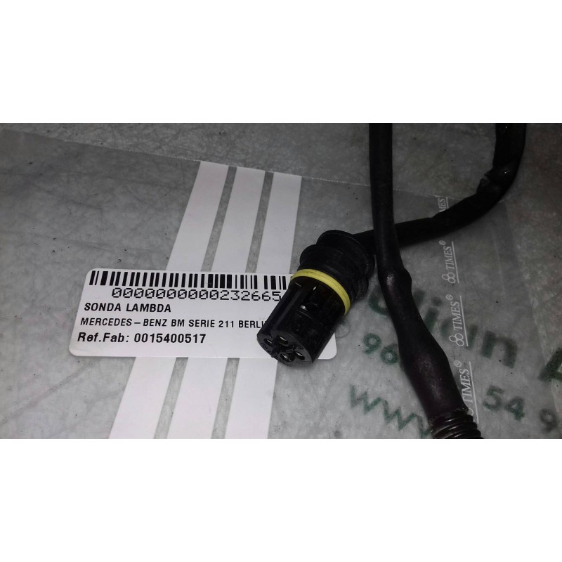 Recambio de sonda lambda para mercedes-benz clase e (w211) berlina e 500 (211.070) referencia OEM IAM 0015400517 0258006272 0258