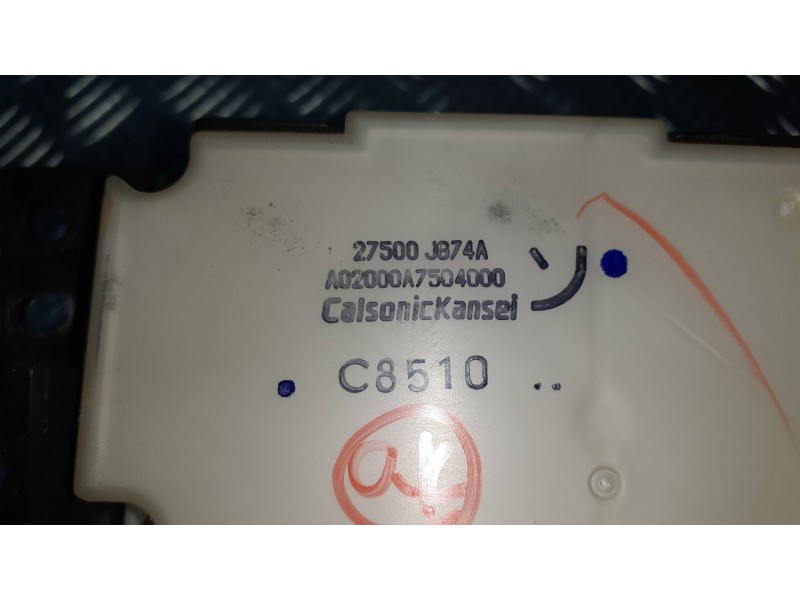 Recambio de mando climatizador para nissan x-trail (t31) se referencia OEM IAM 27500JB74A 27500J874A 27500J674A