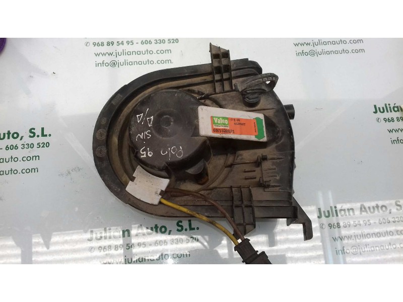 Recambio de ventilador calefaccion para volkswagen polo berlina (6n1) air referencia OEM IAM 6N1820021 652950T H17651625U