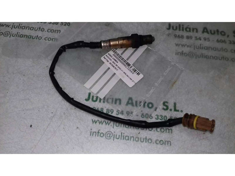 Recambio de sonda lambda para mercedes-benz clase e (w211) berlina e 500 (211.070) referencia OEM IAM 0015407617 0258006328 0258