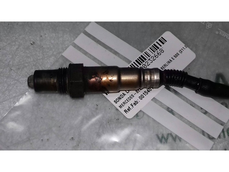 Recambio de sonda lambda para mercedes-benz clase e (w211) berlina e 500 (211.070) referencia OEM IAM 0015407617 0258006328 0258