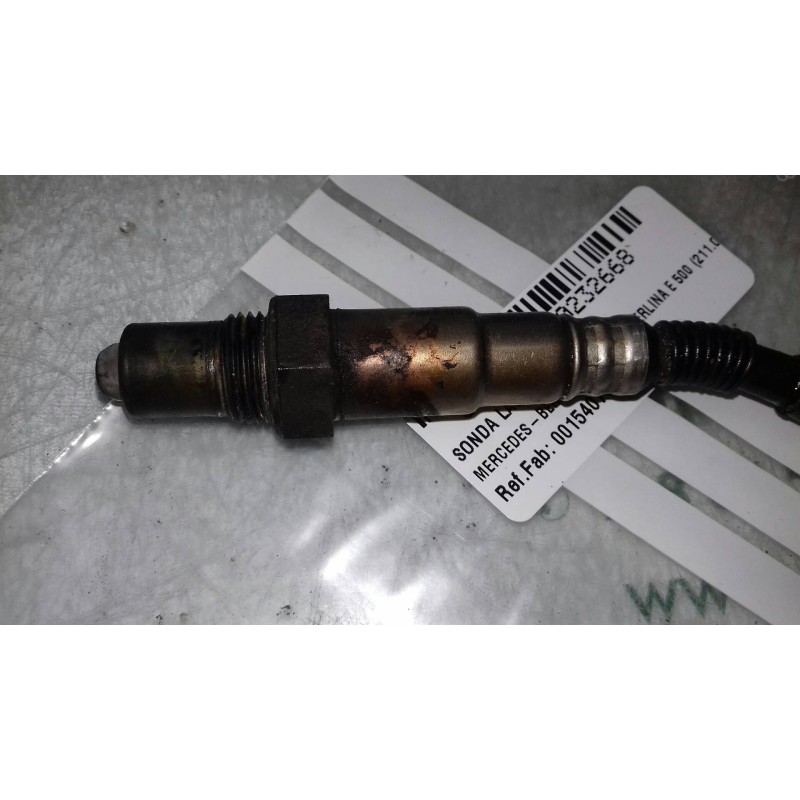 Recambio de sonda lambda para mercedes-benz clase e (w211) berlina e 500 (211.070) referencia OEM IAM 0015407617 0258006328 0258