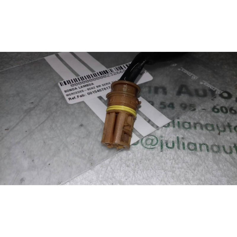 Recambio de sonda lambda para mercedes-benz clase e (w211) berlina e 500 (211.070) referencia OEM IAM 0015407617 0258006328 0258