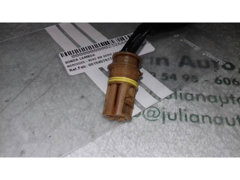 Recambio de sonda lambda para mercedes-benz clase e (w211) berlina e 500 (211.070) referencia OEM IAM 0015407617 0258006328 0258