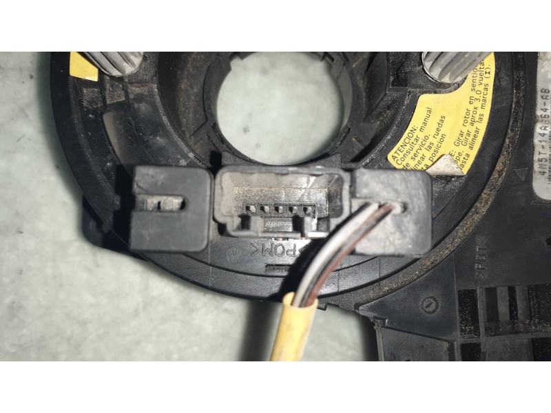 Recambio de anillo airbag para ford focus cabrio (ca5) titanium referencia OEM IAM 4M5T14A664AB 2 CONECTORES CE1E660084