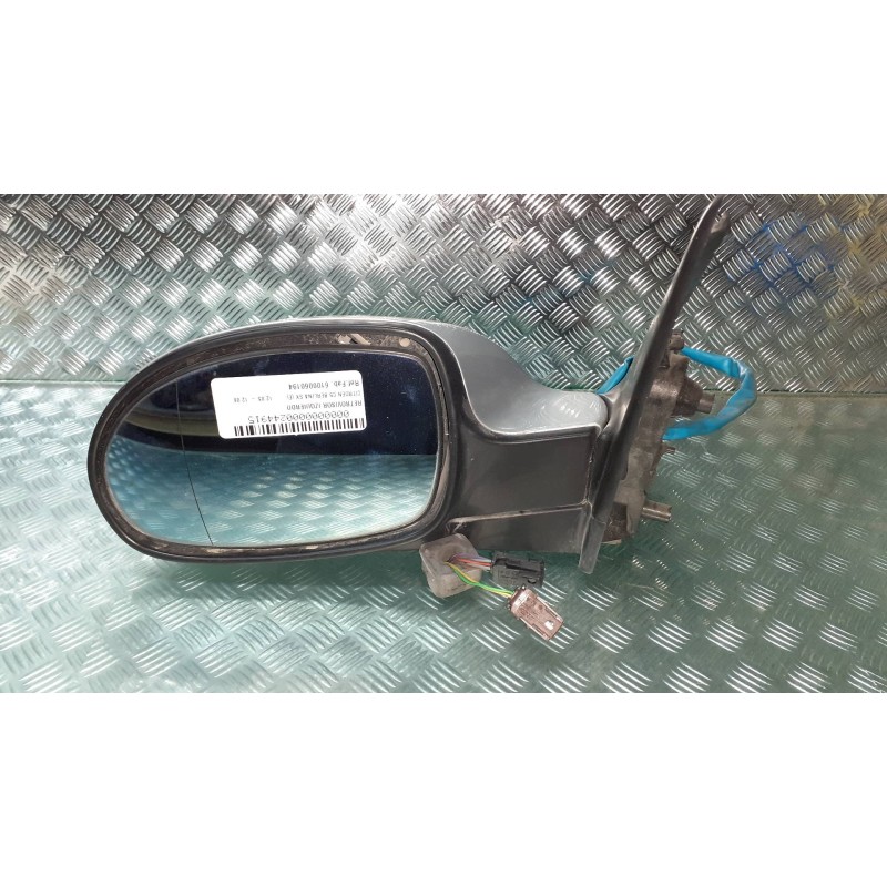 Recambio de retrovisor izquierdo para citroen c5 berlina sx (e) referencia OEM IAM 6100060194 0104014 ELECTRICO