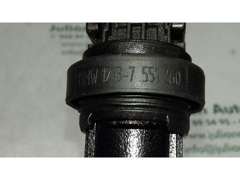 Recambio de bobina encendido para bmw serie 1 berlina (e81/e87) 116i referencia OEM IAM 12137551260  3 PINES
