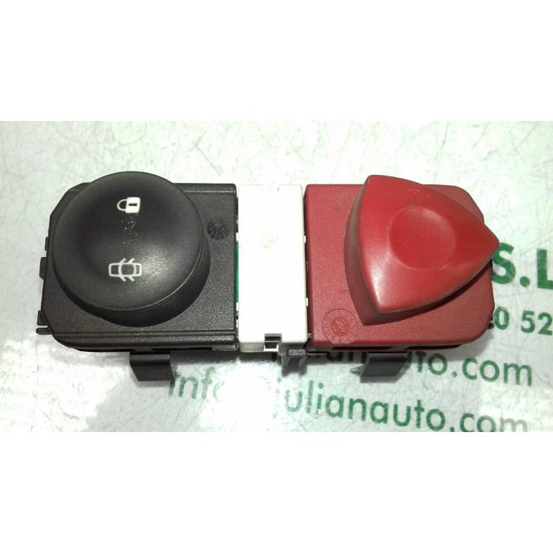 Recambio de warning para renault megane ii berlina 5p confort expression referencia OEM IAM 8200095493 88040001 CIERRE PUERTAS