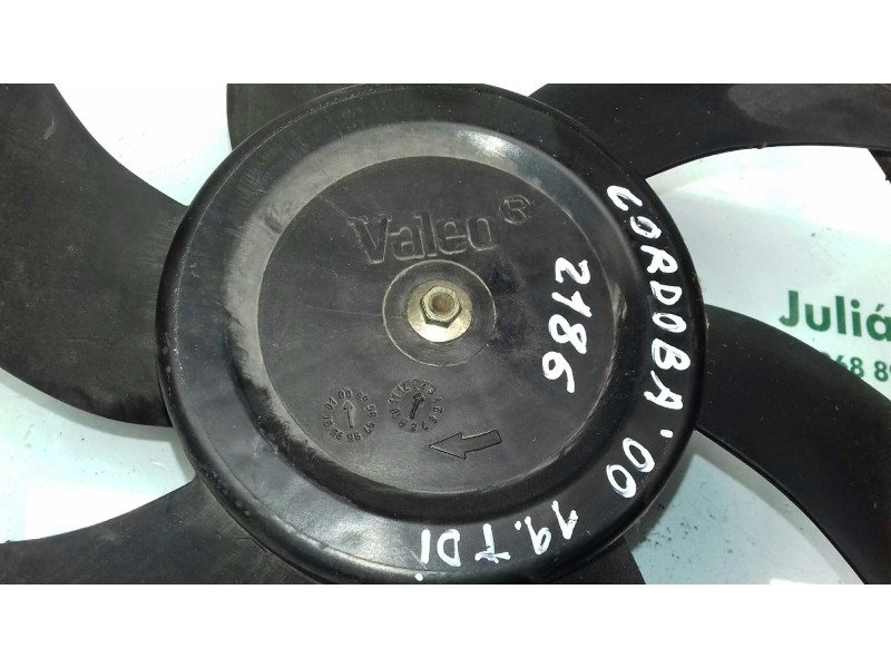 Recambio de electroventilador para seat cordoba berlina (6k2) stella referencia OEM IAM  IZQUIERDO GRANDE