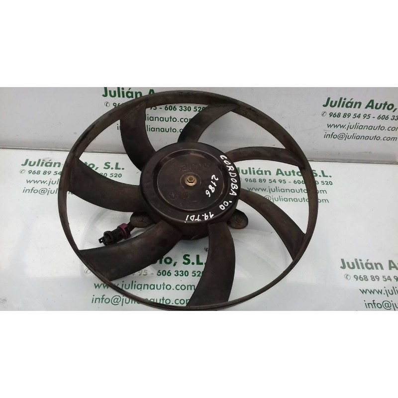 Recambio de electroventilador para seat cordoba berlina (6k2) stella referencia OEM IAM 6K0959455B DERECHO PEQUEÑO