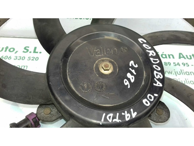 Recambio de electroventilador para seat cordoba berlina (6k2) stella referencia OEM IAM 6K0959455B DERECHO PEQUEÑO
