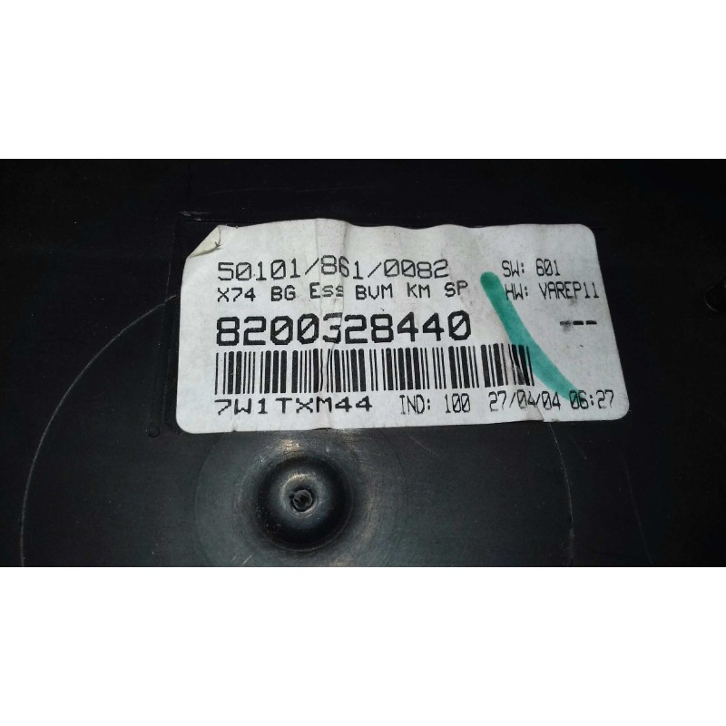 Recambio de cuadro instrumentos para renault laguna ii (bg0) authentique referencia OEM IAM 8200328440 5514000062 JAEGER