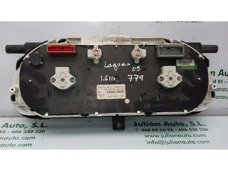 Recambio de cuadro instrumentos para renault laguna ii (bg0) authentique referencia OEM IAM 8200170293 5514000062 JAEGER