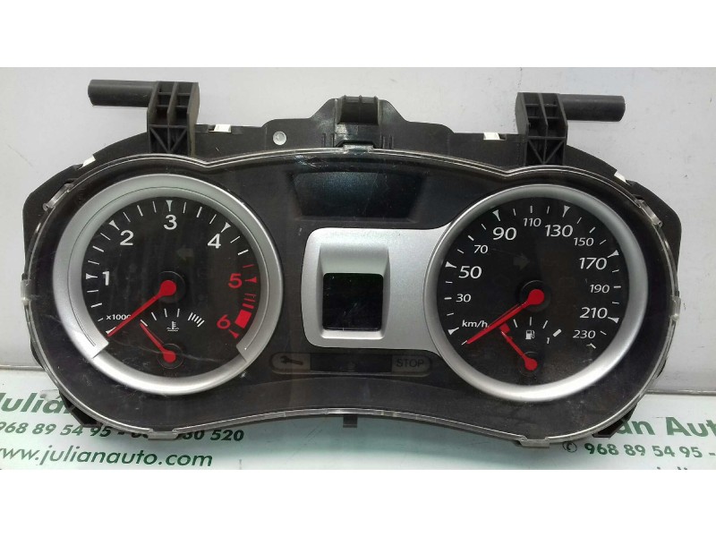 Recambio de cuadro instrumentos para renault clio iii confort dynamique referencia OEM IAM 8201060310 7DLB010739 VISTEON