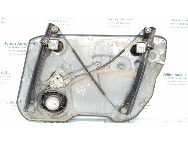 Recambio de elevalunas delantero izquierdo para seat ibiza (6l1) stella referencia OEM IAM 6L4837751ED 6L4837755T ELECTRICO