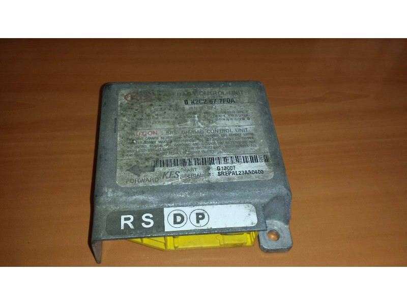 Recambio de centralita airbag para kia rio rs paket s berlina (5-ptas.) referencia OEM IAM 0K32B677F0 G13019 B3EBANYWAA0206