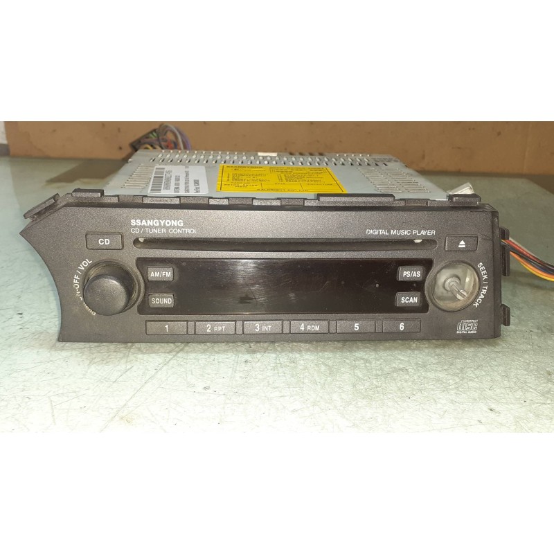 Recambio de sistema audio / radio cd para ssangyong kyron 200 xdi premium 4wd referencia OEM IAM 9CA06038 6000E2 