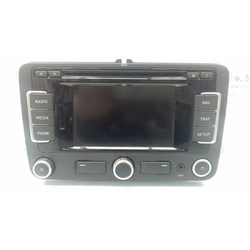 Recambio de sistema audio / radio cd para seat leon (1p1) style ecomotive referencia OEM IAM 5P0035191C RNS310 NAVEGADOR