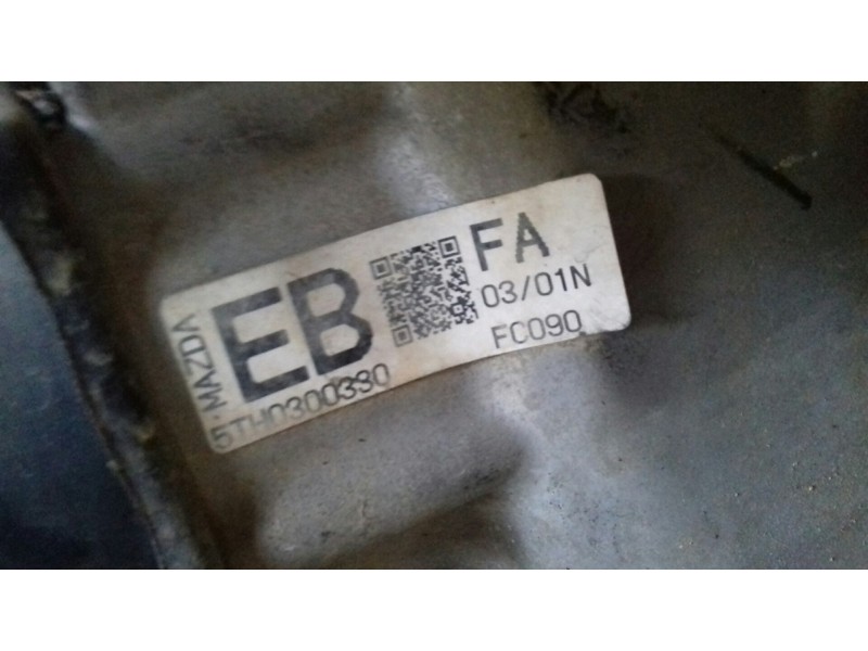 Recambio de caja cambios para mazda 3 berlina (bk) 1.6 vvt active referencia OEM IAM FC090  