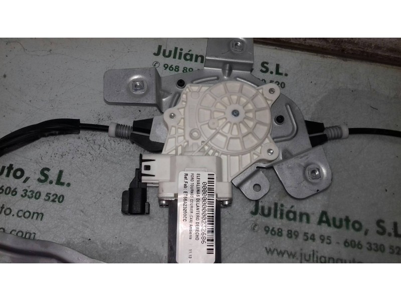 Recambio de elevalunas delantero derecho para ford tourneo courier (c4a) ambiente referencia OEM IAM ET66A23200CC 00088705 ELECT