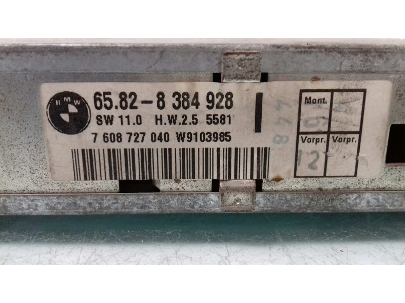 Recambio de sistema audio / radio cd para bmw serie 5 berlina (e39) referencia OEM IAM 65828384928  