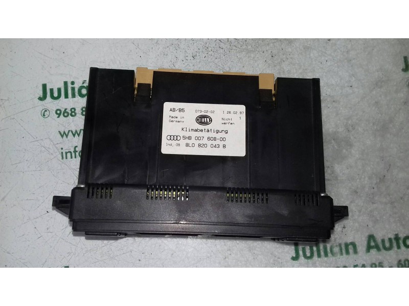Recambio de mando calefaccion / aire acondicionado para audi a4 berlina (b5) 1.8 referencia OEM IAM 8L0820043B 5HB00760800 HELLA