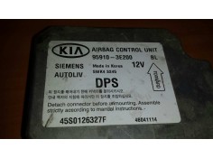 Recambio de centralita airbag para kia sorento 2.5 crdi ex referencia OEM IAM 959103E200 5WK43245 