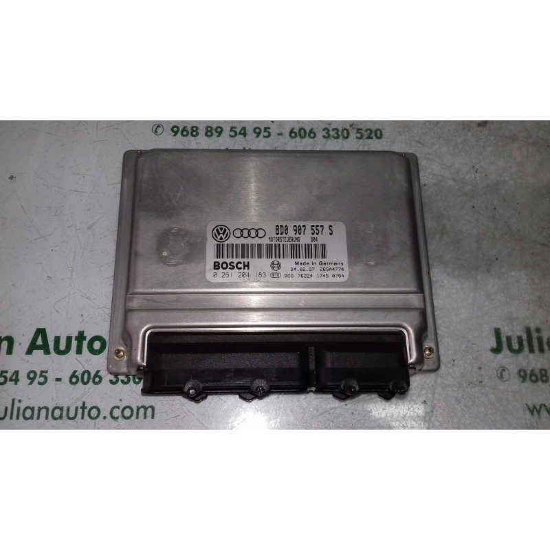 Recambio de centralita motor uce para audi a4 berlina (b5) 1.8 referencia OEM IAM 8D0907557S 0261204183 BOSCH